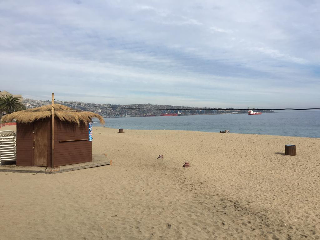 Great Apartment On The Beach Valparaíso Buitenkant foto