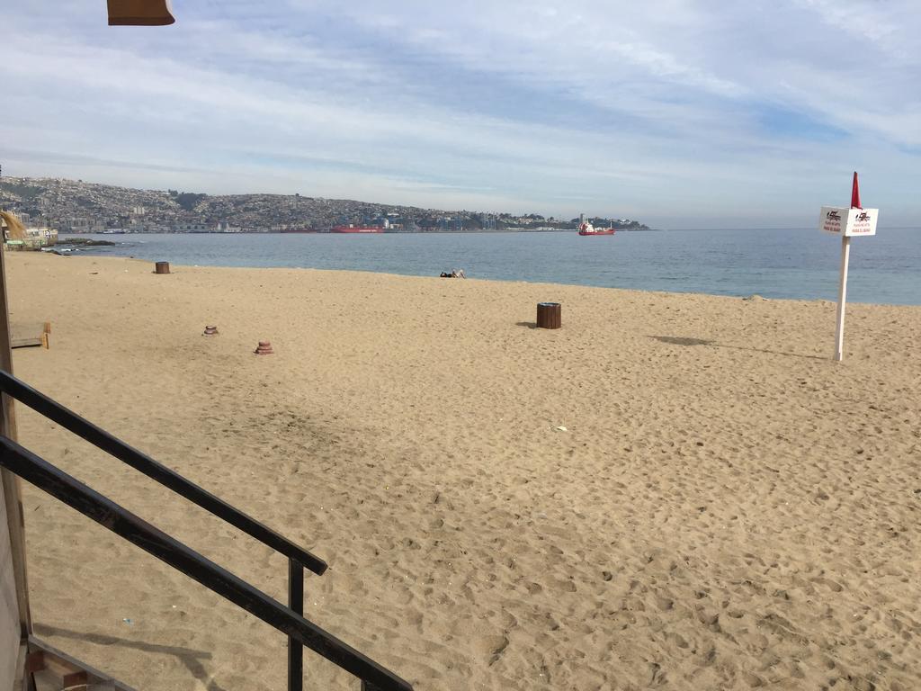Great Apartment On The Beach Valparaíso Buitenkant foto