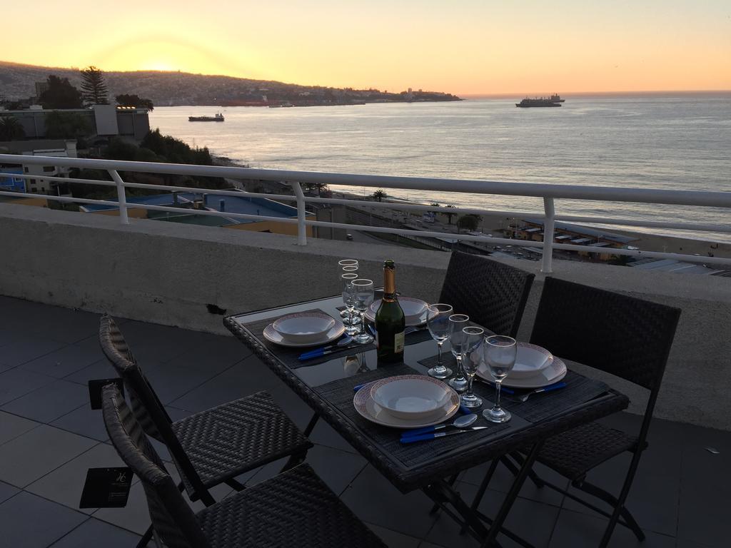 Great Apartment On The Beach Valparaíso Buitenkant foto